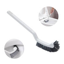 Toilet Brush Dead Corner Cleaning Double Side Curved Plastic Brush Toilet Bathroom Long Handle Cleaning Brush Deep Cleaning 2024 - buy cheap