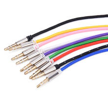 Cable de Audio de 3,5mm para coche, conector macho a macho, auxiliar, ESTÉREO 2024 - compra barato