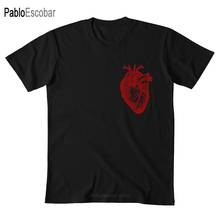 Camiseta Vintage de anatomía del corazón, corazón anatómico, corazón anatómico, dibujo de San Valentín, amor, romance, enfermera, medicina Linda 2024 - compra barato