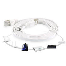 Cable Ethernet Cat6 de alta calidad, 1m-5m, 1000Mbps, Cable de red LAN RJ45 plano 2024 - compra barato