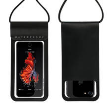 Dienqi bolsa de celular a prova d'água, bolsa feminina pequena e transparente 2024 - compre barato