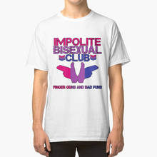 Camiseta de Club Bisexual impolita, orgullo Queer, orgullo Bisexual, Club Bisexual impolita 2024 - compra barato