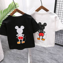 Baby Boy Clothes Short-sleeved T-shirt 2020 New Children's Summer T-shirt Girl Summer Fashion Cartoon Baby Cotton T-shirt 2024 - buy cheap