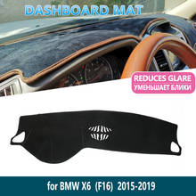 Alfombrilla antideslizante para salpicadero de coche, parasol interior, accesorios para BMW X6 F16 2015 2016 2017 2018 2019 2024 - compra barato