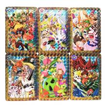 9pcs/set Digimon Digital Monster Big Collection of Redraw SeriesToys Hobbies Hobby Collectibles Game Collection Anime Cards 2024 - buy cheap