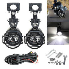 Luz LED antiniebla para motocicleta, con arnés de cableado para BMW R1200 GS /ADV, luces Led blancas 6000k 2024 - compra barato