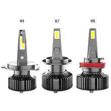 H4-H11 Car LED Headlight Bulbs Bright Car Light 80W 8000 Lumens Car LMP CHIP HeadLights 2024 - buy cheap