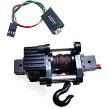 Electrical Automatic Winch + 4CH Control Cable For 1/16 WPL B14 B24 B36 C34 C44 MN90 Q65 RC Car Accessories Toys 2024 - buy cheap