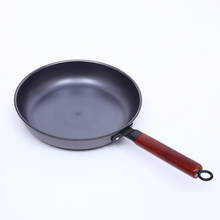 Smoke-free pan Cast iron uncoated frying pan Electromagnetic oven general frying pan 2024 - buy cheap