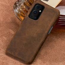 Genuine PULL-UP Leather Phone Case For Oneplus 10 Pro 9R 8 Pro 8 7T 7 Pro 6 6T 5 5T Nord Retro Back Cover For One Plus 9 Pro 9 2024 - buy cheap
