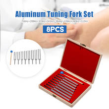 8Pcs/Set Aluminum Medical Tuning Fork Healing Sound Vibration Therapy 256Hz+288Hz+320Hz+341Hz+384Hz+426Hz+480Hz+512Hz 2024 - buy cheap