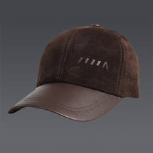 New 2020 Spring Men's Real Genuine Pig Leather Baseball Cap Brand Newsboy /Beret Hat Winter Warm Caps Hats Men Women 2024 - buy cheap