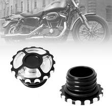 Motorcycle CNC Aluminum Fuel Gas Tank ROUGH CRAFTS Decorative Oil Cap for Harley Davidson Sportster XL 1200 883 X48 Dyna 2024 - buy cheap