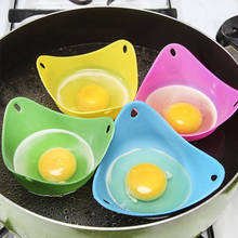 Cápsulas de silicona para cocinar huevos escalfados, utensilios de cocina, taza para hornear, color aleatorio, 1 unidad 2024 - compra barato