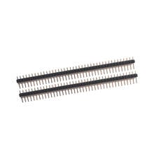 10 unids/lote gran oferta 40 Pin 1x40 sola fila 2,54mm frágil conector de pines de 2024 - compra barato