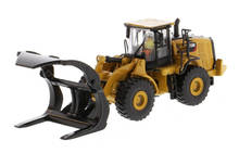 In Stock 1:87 Scale 972M Wheel Loader 85950 with Log Fork Diecast Engineering Vehicle Collectible DM Model for Fans Boys Gifts 2024 - buy cheap