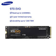 Original Samsung 970 EVO Internal SSD 500GB 1TB PCIe Gen 3.0 x4 NVMe 1.3 Interface Max Speed 3500MB/s Solid State Drive 2024 - buy cheap