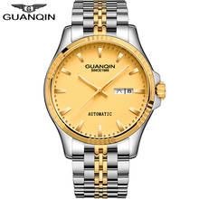 GUANQIN men Business Automatic  Watch Mechanical men's Date watches top brand luxury Sapphire waterproof Steel watch 2024 - buy cheap