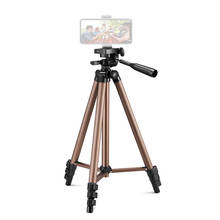 50" Profesional Aluminum Tripod for Camera with Phone Stand Dslr Holder Digital Camcorder Mini Dv for Canon Nikon Sony Ring Lamp 2024 - buy cheap