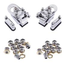 2pcs Drum Strainer 20x Drum Air Vent w/ Gasket Nut Tom Snare Drum Accs Parts 2024 - buy cheap