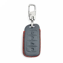 Fashion style leather car Key Case Cover for Changan CS35 CS75 PLUS CS85 COUPE CS95 4 button remote control 2024 - buy cheap