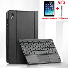 Wireless Bluetooth TouchPad keyboard Case For Lenovo Tab M10 HD 2nd Gen TB-X306F TB-X306X Luxury PU Leather Magnetic cover Funda 2024 - buy cheap
