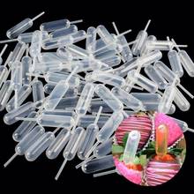 50pcs / Lot 4ml Plastic Squeeze Transfer Pipettes Droppers Disposable Pipettes For Strawberry Cupcake Ice Cream Chocolate 2024 - buy cheap
