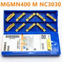 MGMN400 M NC3030 4mm Carbide Insert Turning Milling Cutter CNC Cutting Tool Notch Cutting MGMN400-M NC3030 2024 - buy cheap