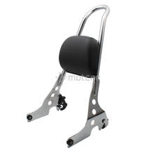 Respaldo desmontable de acero cromado para motocicleta Harley Sportster 1200 883 XL XL1200T 04-up, barra Sissy, 1 Juego 2024 - compra barato