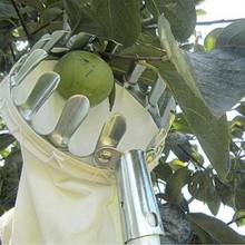 Metal Fruit Picker Home Garden Orchard Farm Apple Peach Pear Orange High Tree Fruit Picking Tool Citrus Catcher Labor Saving 2024 - buy cheap