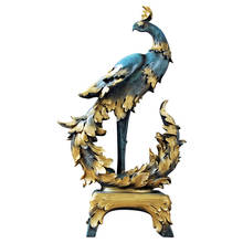 58cm phenix estatueta animais phoenix estátua resina arte & artesanato escultura acessórios de decoração para casa sala r1693 2024 - compre barato