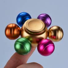 Removable Rainbow Six Ball Fidget Hand Spinner Fingertip Gyro Finger Spinner EDC Relieve  Autism Stress Finger Gyro 2024 - buy cheap