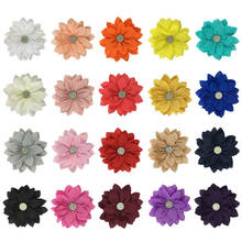 Lazos de cristal brillantes para perros y mascotas, corbatas coloridas con flores para cachorros, SUMINISTROS DE ASEO para mascotas, 30/50/2 Uds. 2024 - compra barato