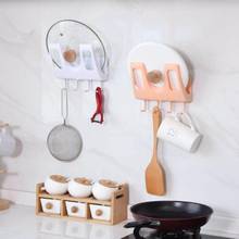 Kitchen Accessories Cutting Board Shelf Pot Lids Holder Multifunction Wall-mounted organizer Pan Cover Spatula Storage 2024 - buy cheap