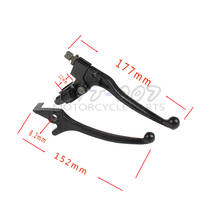 Folding Clutch and brake lever for 110 125 140 150 CC dirt bike & dirt pit bike AND ATV spare part motocross 2024 - buy cheap