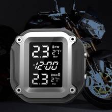Motorcycle Tires Pressure Monitor Sensor Waterproof Real Time Tire Pressure Monitoring System TPMS Android Tpms With LCD 2024 - buy cheap