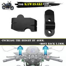 Motorcycle Handlebar Riser Up Back Move Mount Bracket Kit For Kawasaki For Z400 Z 400 400Z 2020 Handle Bar Riser Mount Clamp 2024 - buy cheap