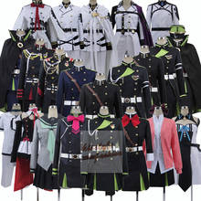 Conjunto de roupas cosplay de personagens do anime seraph of the end mito, jujo mitsubishi, sanguu, samuri, hanayori, traje personalizado aceito 2024 - compre barato