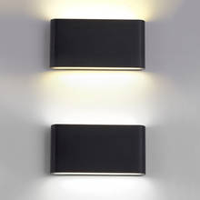 Lámparas de pared modernas de doble cabezal para iluminación interior y exterior, luz LED COB de 6W y 12W, IP65, impermeable, CA 85-265V 2024 - compra barato