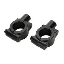 2pcs/1pc 10mm 7/8" Motorcycle Rearview Handlebar Mirror Mount Holder Adapter Clamp Side Mirrors Accessories 2024 - buy cheap