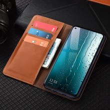 Luxury Genuine Leather Case For Huawei Huawei Honor V9 V10 V20 V30 V30 9X 10X Pro Lite Magnetic Flip Cover Wallet 2024 - buy cheap