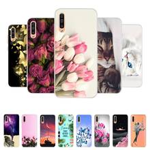 For Samsung Galaxy A70 Case Silicone Soft TPU Phone Cases For Samsung A70 2019 A 70 A705 A705F Cover Cute Flower Cases Bumper 2024 - buy cheap