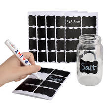 1pcs Convenient Erasable Blackboard Sticker Craft Kitchen Jars Organizer Labels Chalkboard Chalk Board Sticker Black Board 2024 - buy cheap