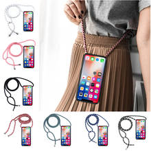 Strap Cord Chain Phone Tape Necklace Lanyard Mobile Phone Case for Carry to Hang for for BQ Aquaris U V VS Plus 2024 - buy cheap
