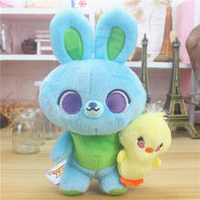 Original Disney Movie Toy Story 4 Cartoon Characters Bunny & Ducky Plush Toy Kawaii Rabbit Soft Stuffed Doll Kids Gifts 25cm 2024 - buy cheap