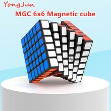 YongJun MGC-cubo mágico magnético de 6x6x6 velocidades, rompecabezas YJ, 6x6, cubos mágicos de competición 2024 - compra barato