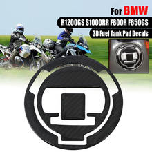 Almohadilla de tanque de motocicleta para BMW R1200GS R1200 GS 2008-2012 S1000RR F800R F650GS, pegatinas, tapa de Gas, protección de fibra de carbono 2024 - compra barato