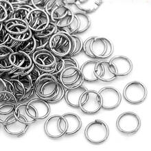 DoreenBeads Open Jump Ring Dull silver color(Not silver color Plated) 6x0.7mm,500PCs new 2024 - buy cheap
