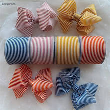 Kewgarden-cintas de rayas hechas a mano, accesorios para el cabello, 1 ", 1,5", 4cm, 25mm, 1cm, 10 yardas 2024 - compra barato