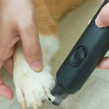 Dog nail Pet Nail Grinder Dog Nail Clippers Painless Electric Cat Paws Nail Cutter Grooming Trimmer File US Dropshipping 2024 - buy cheap